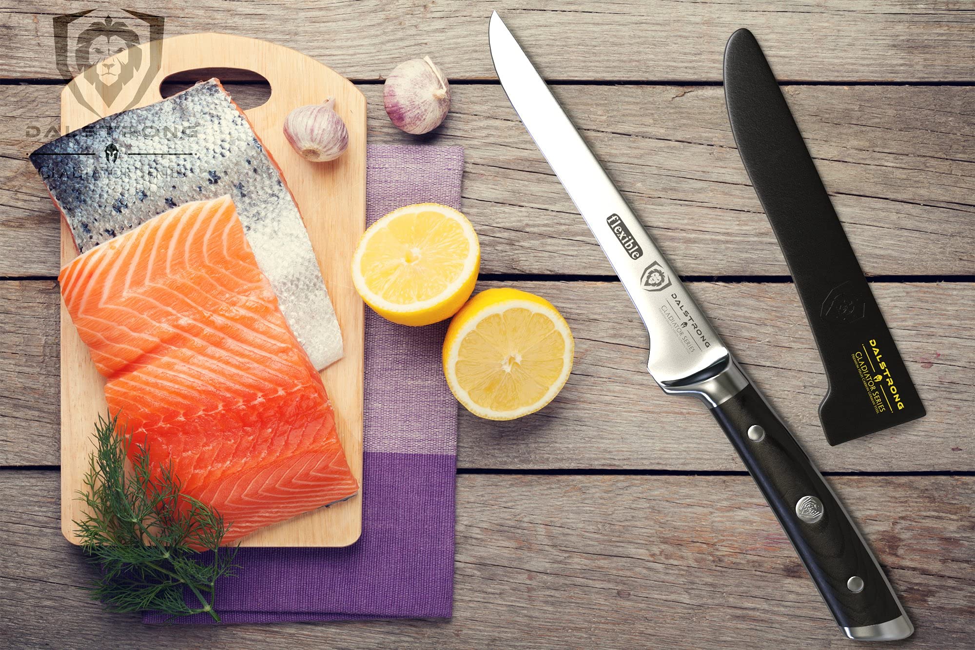 Dalstrong Boning Knife - 6 inch - Gladiator Series Elite - Forged German High-Carbon Steel Kitchen Knife - Razor Sharp - Black G10 Handle - w/Sheath - NSF Certified - Image 8