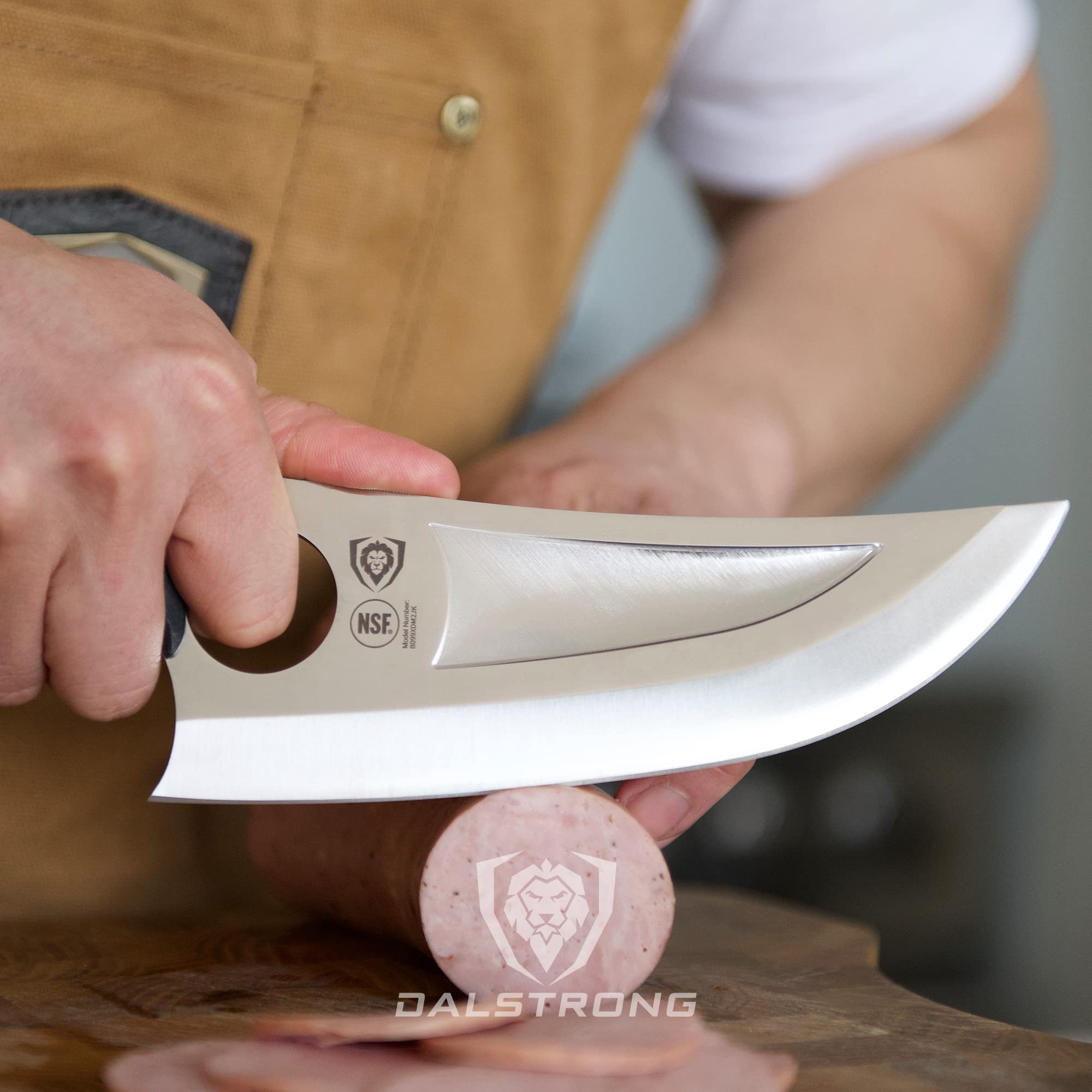 Dalstrong Chef & Utility Knife - 7 inch - Multi-Purpose - The Venator - Gladiator Series R - 7CR17MOV High Carbon Steel - Razor Sharp Cooking Knife Gift- G10 Handle - w/Sheath - NSF Certified - Image 8